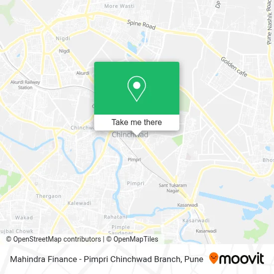 Mahindra Finance - Pimpri Chinchwad Branch map