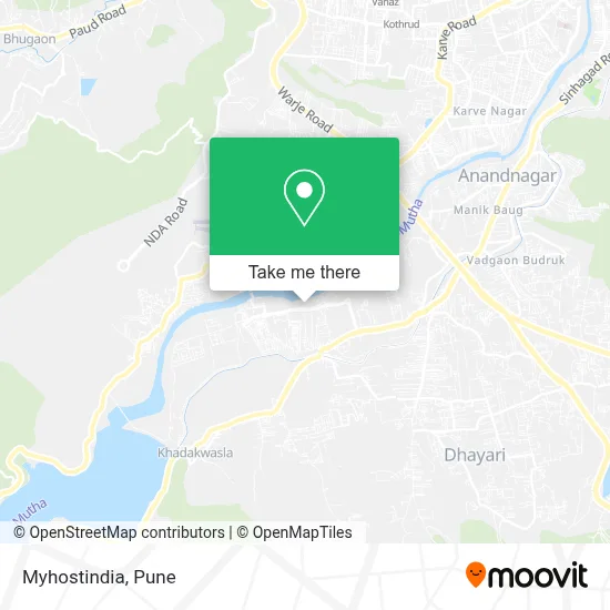 Myhostindia map