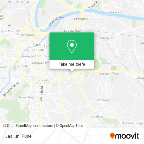 Jaali.In map