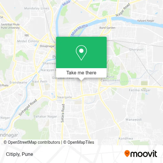 Citiply map