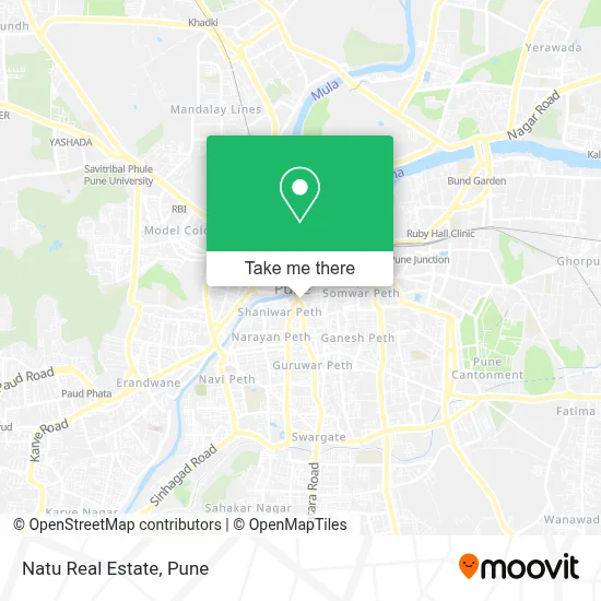 Natu Real Estate map