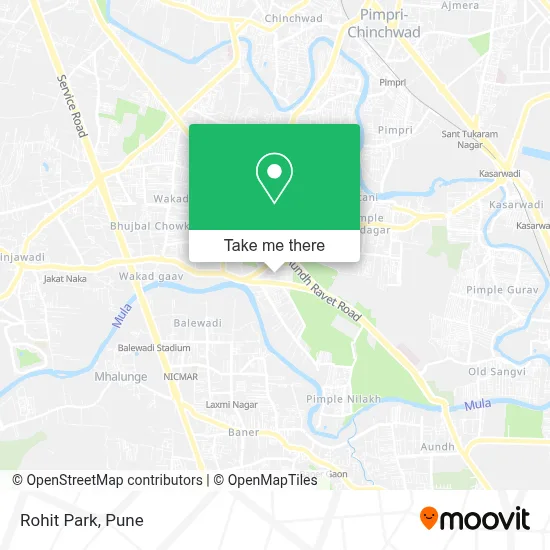 Rohit Park map