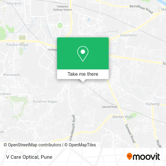 V Care Optical map