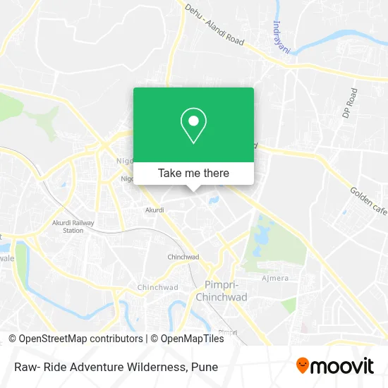 Raw- Ride Adventure Wilderness map
