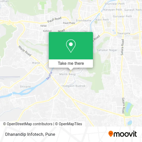 Dhanandip  Infotech map
