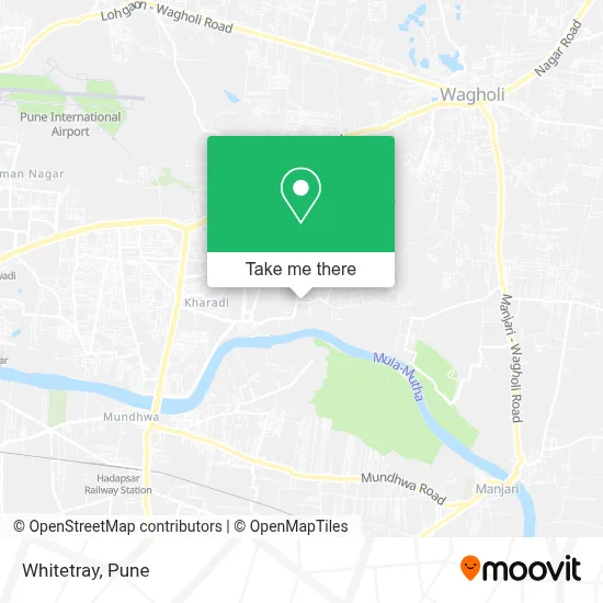 Whitetray map