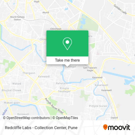 Redcliffe Labs - Collection Center map