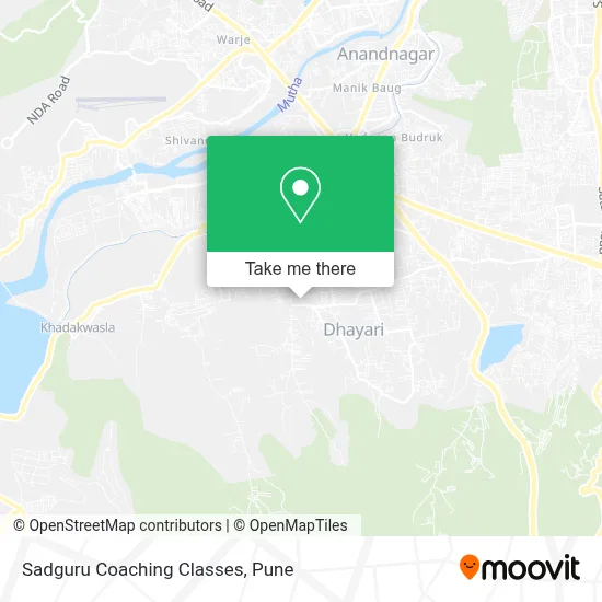 Sadguru Coaching Classes map