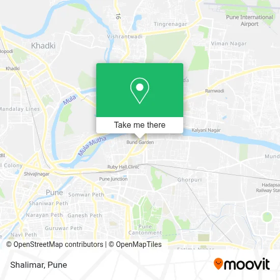 Shalimar map