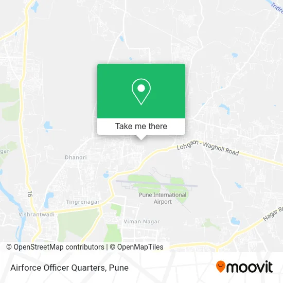 Airforce Officer Quarters map