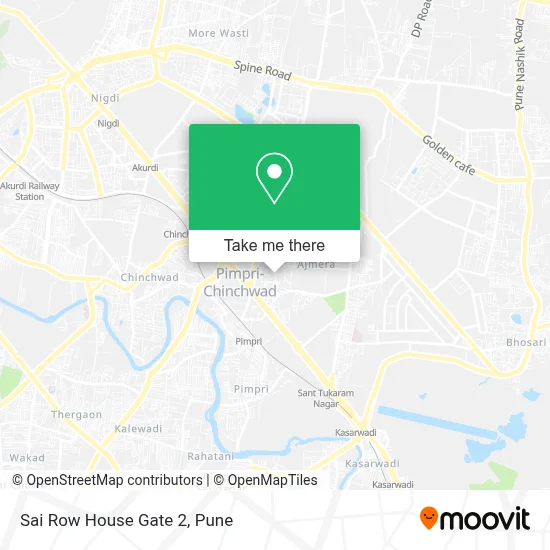 Sai Row House Gate 2 map