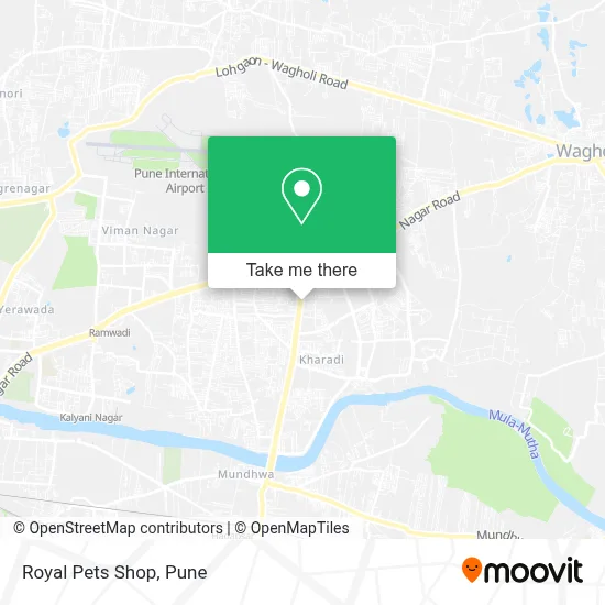 Royal Pets Shop map