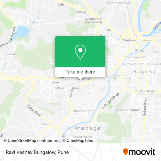 Ravi Keshav Bungalow map