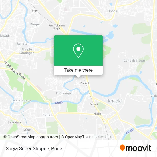 Surya Super Shopee map