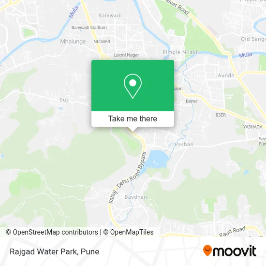 Rajgad Water Park map