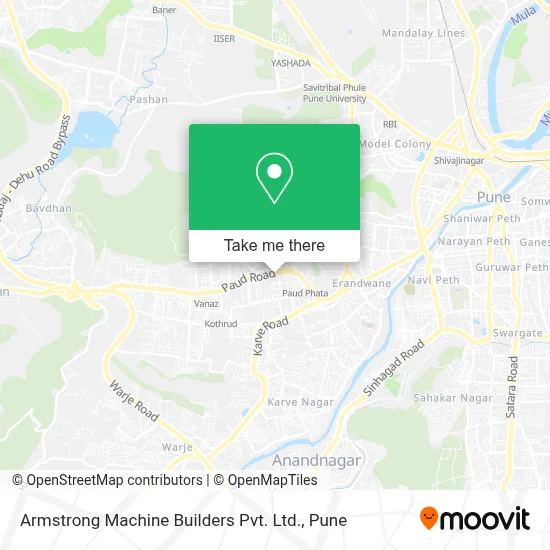 Armstrong Machine Builders Pvt. Ltd. map