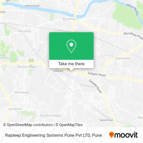Rajdeep Engineering Systems Pune Pvt LTD map