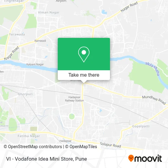 VI - Vodafone Idea Mini Store map