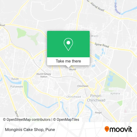 Monginis Cake Shop map
