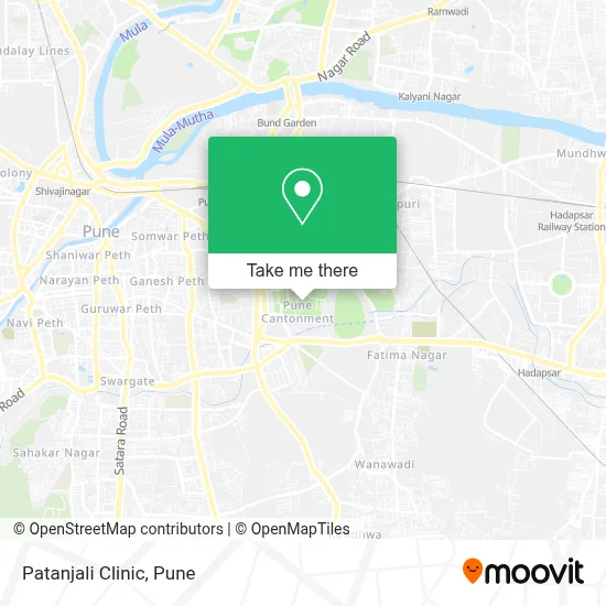 Patanjali Chikitsalay map