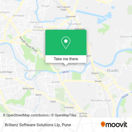Brillanz Software Solutions Llp map