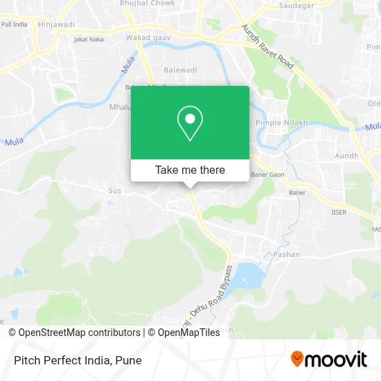 Pitch Perfect India map