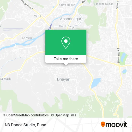 N3 Dance Studio map