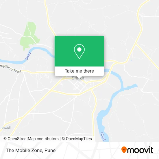 The Mobile Zone map