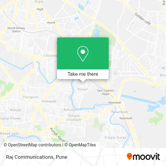 Raj Communications map
