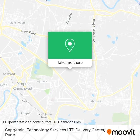 Capgemini Technology Services LTD Delivery Center map