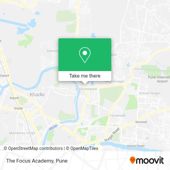 The Focus Academy map