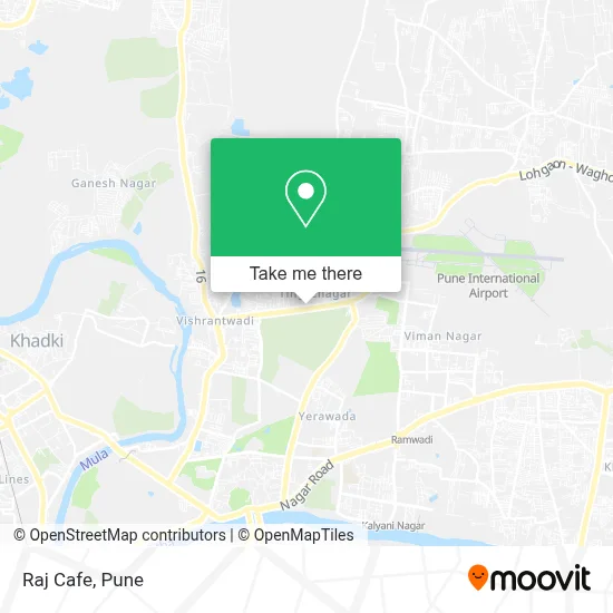 Raj Cafe map