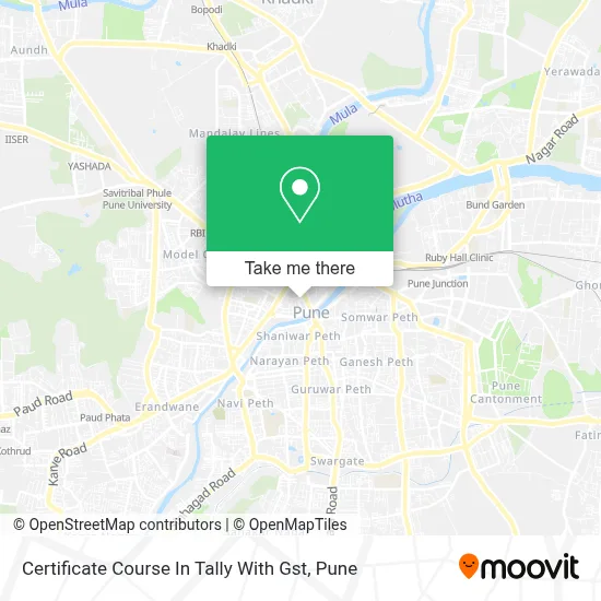 Certificate Course In Tally With Gst map