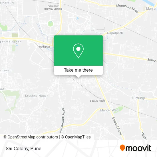 Sai Colony map