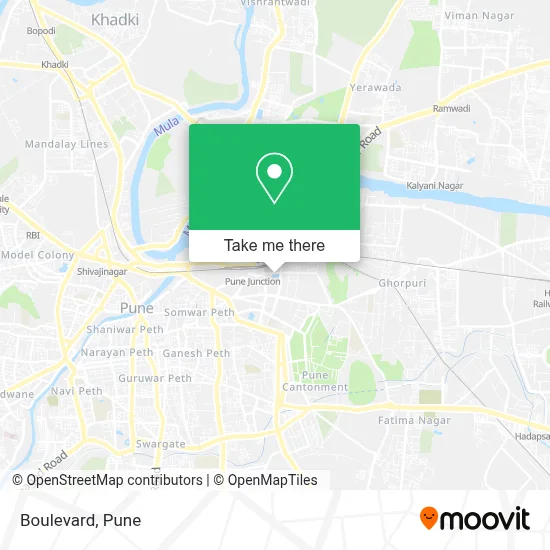 Boulevard map