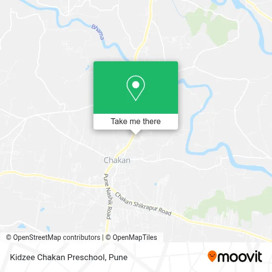 Kidzee Chakan Preschool map