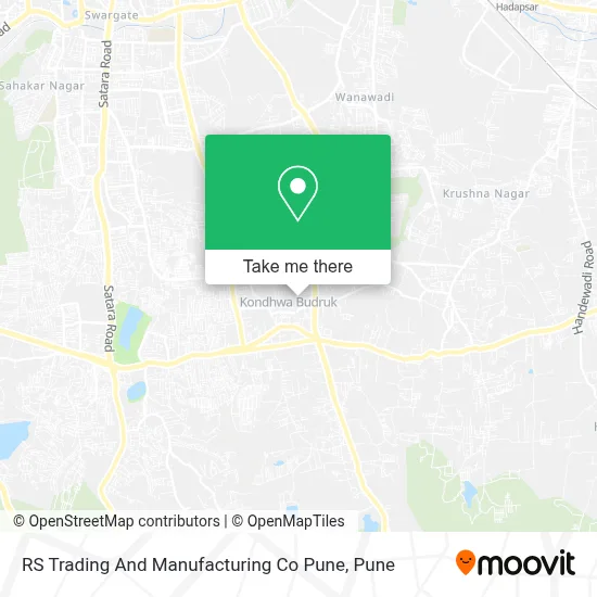 RS Trading And Manufacturing Co Pune map