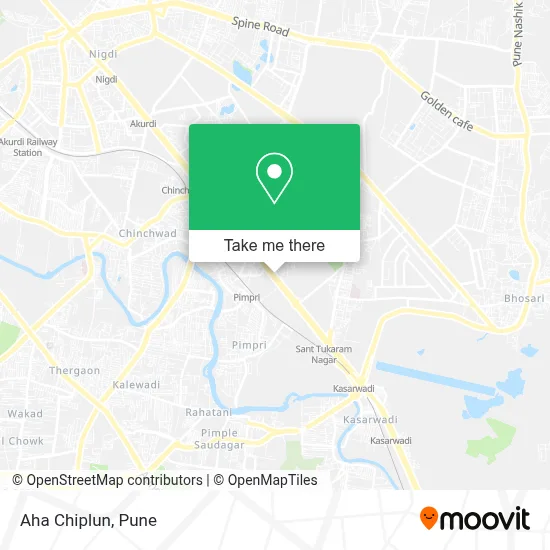 Aha Chiplun map