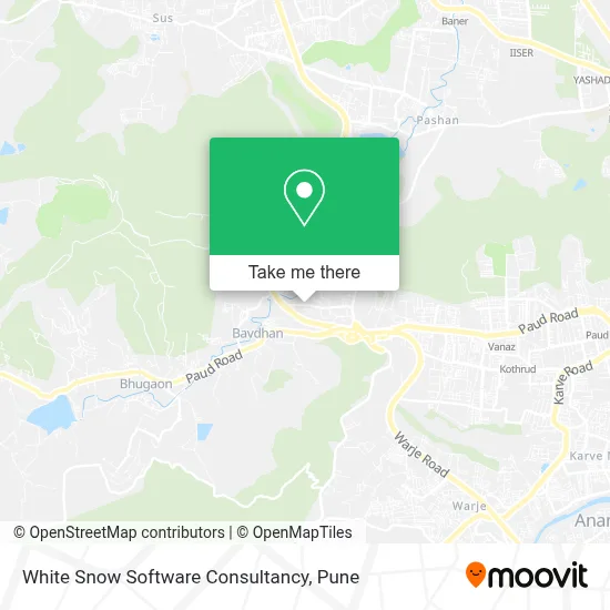 White Snow Software Consultancy map