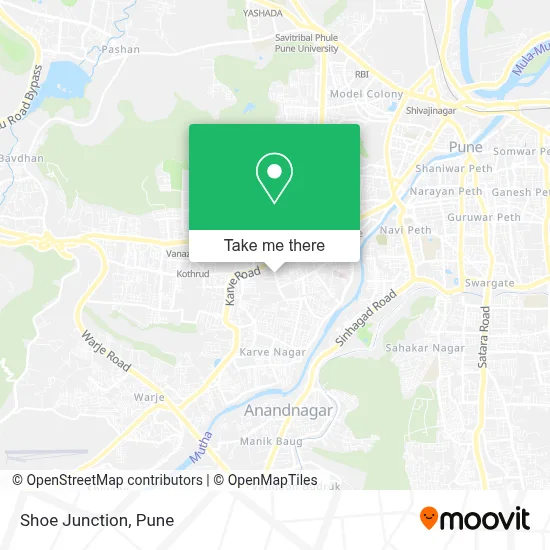 Shoe Junction map