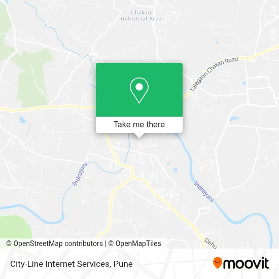 City-Line Internet Services map