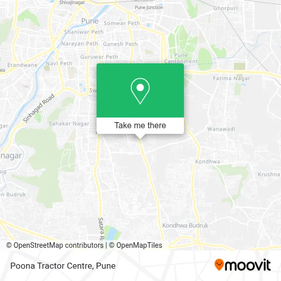 Poona Tractor Centre map