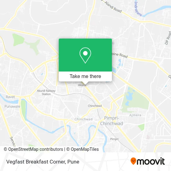 Vegfast Breakfast Corner map