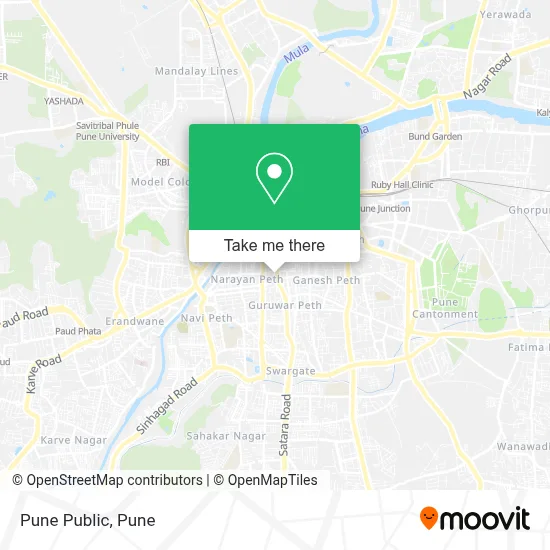 Pune Public map