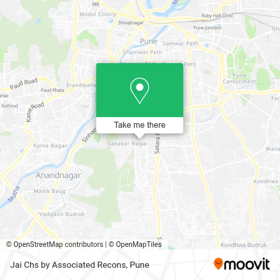 Jai Chs by Associated Recons map
