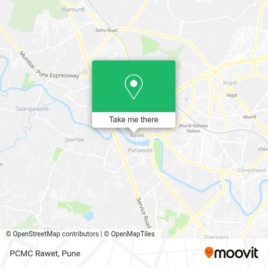 PCMC Rawet map