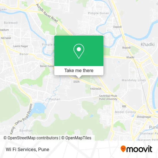 Wi Fi Services map