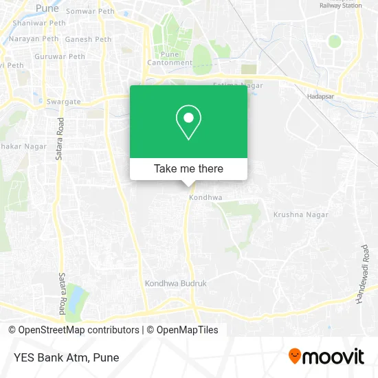 YES Bank Atm map
