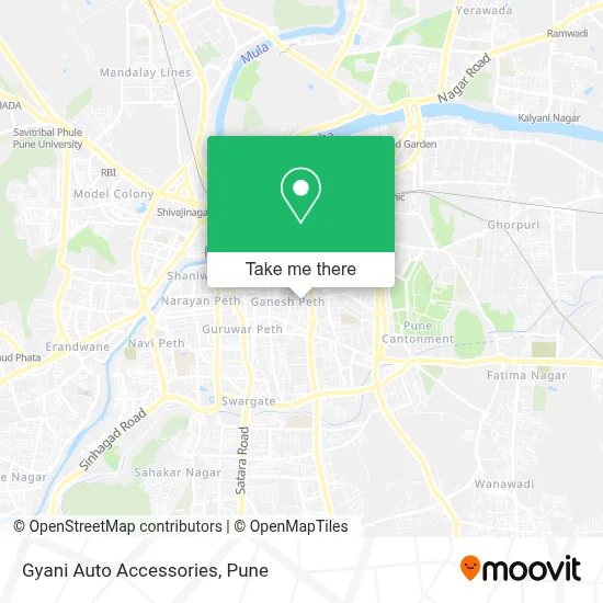 Gyani Auto Accessories map