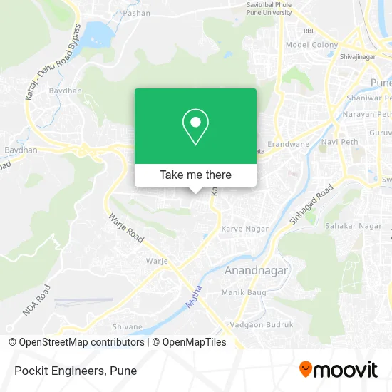 Pockit Engineers map